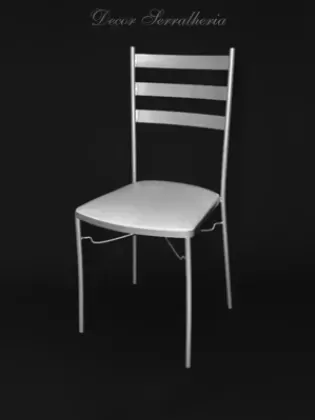Cadeiras Cadeira modelo Capri Prata