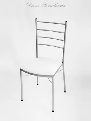Cadeiras Cadeira modelo Palito Prata