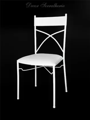 Cadeiras Cadeira modelo X Branca
