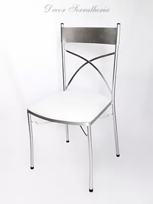Cadeiras Cadeira modelo X Prata