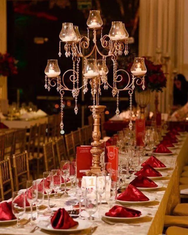 Candelabros Candelabro Veneza - Dourado