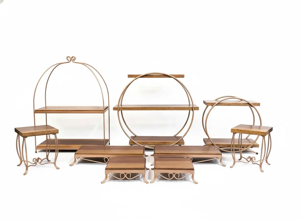 Kits Composição 007 - 9 peças cor rose gold