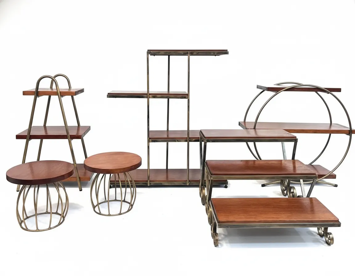 Kits Composição 014 - 8 Peças cor pátina