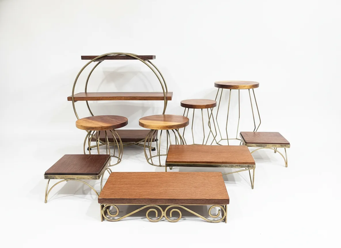 Kits Composição 018 - 9 peças cor pátina