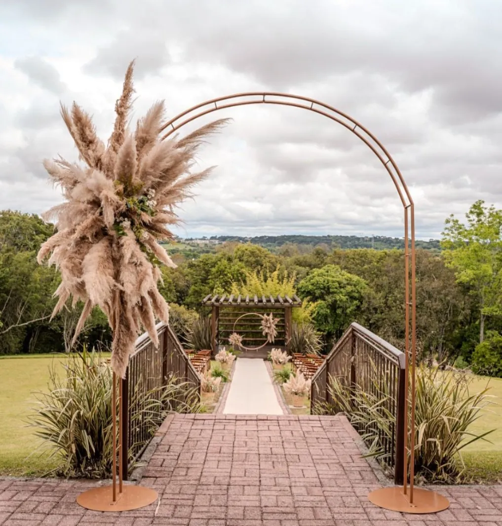 Estruturas - Painéis Estrutura Arco Romano - Dourado