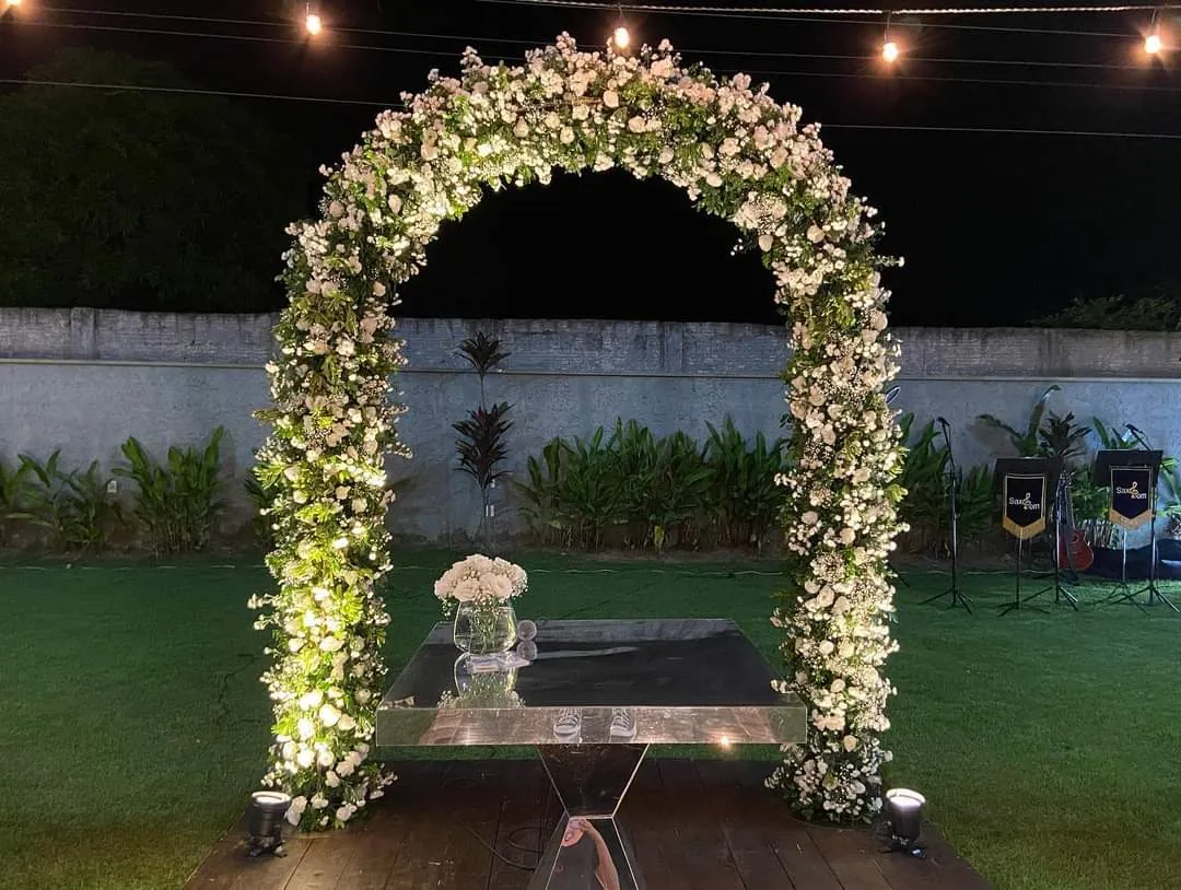 Estruturas - Painéis Estrutura Arco Romano - Preto