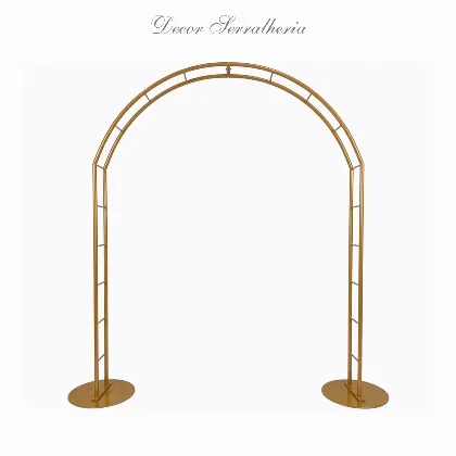 Estruturas - Painéis Estrutura Arco Romano - Dourado